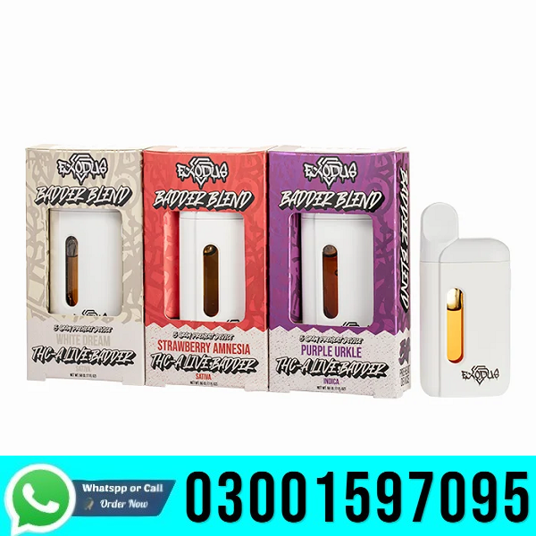 Exodus Badder Blend Disposable 5G In Pakistan - 03001597095