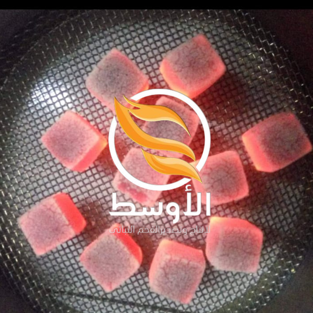 الفحم المضغوط مكعبات للتصدير