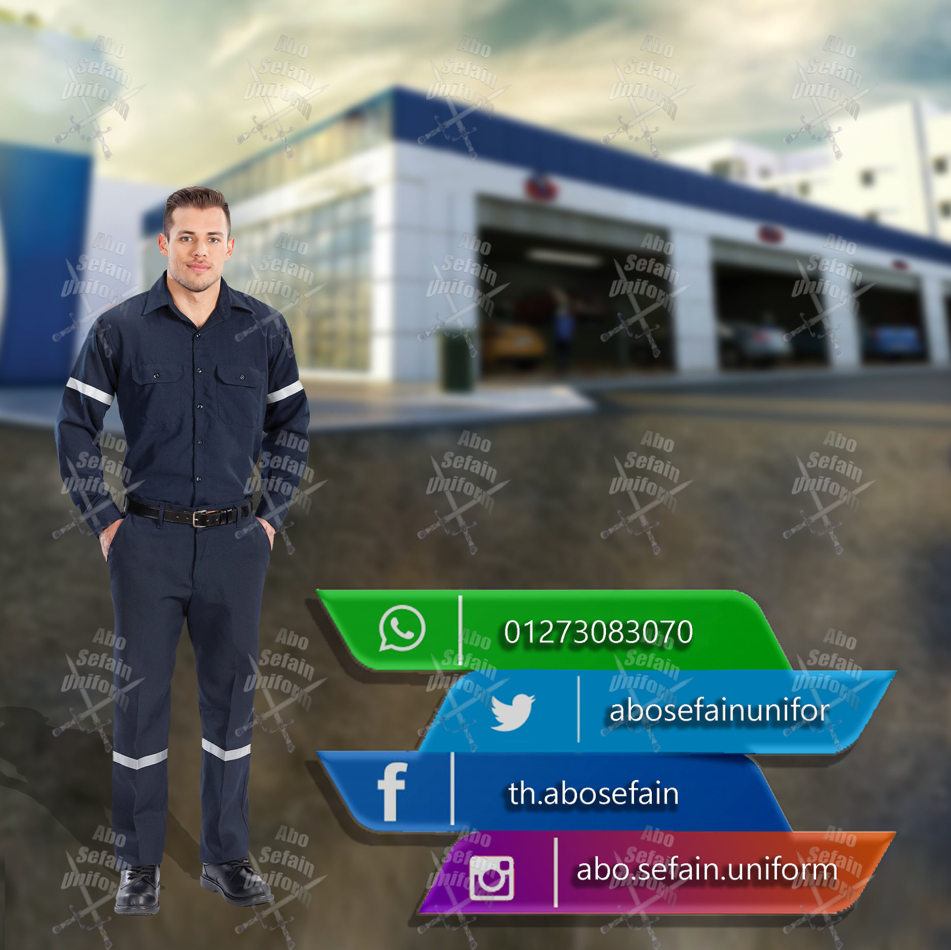 الزى الموحد لـمراكز الصيانة و صيانة السيارت -يونيفورم صيانه -يونيفورم مصانع و شركات 01020275583