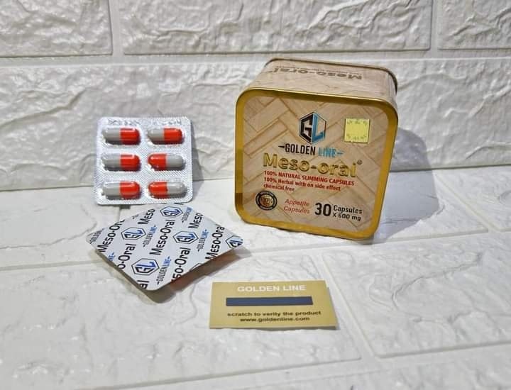 GOLDEN LINEl Meso-oral 30 Capsules كبسولات ميزو اورال لنحت القوام