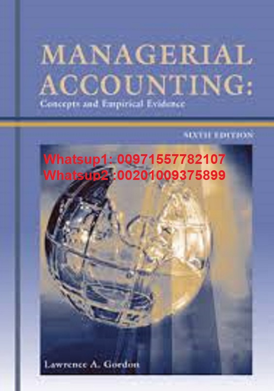 مدرس Managerial Accounting فى السعودية