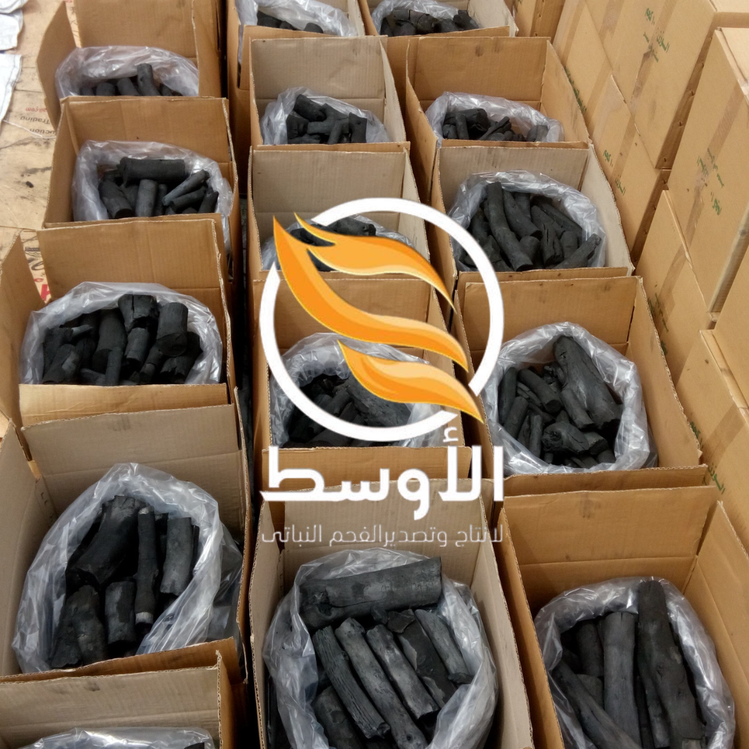 فحم البرتقال النباتي للتصدير