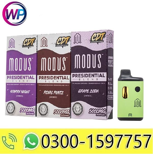 03001597757 Modus Presidential Blend Disposable | 5g In Lahore 03001597757