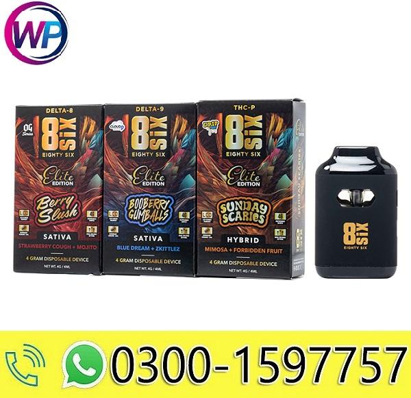 Eighty Six Elite Edition Disposable 4G In Pakistan 03001597757