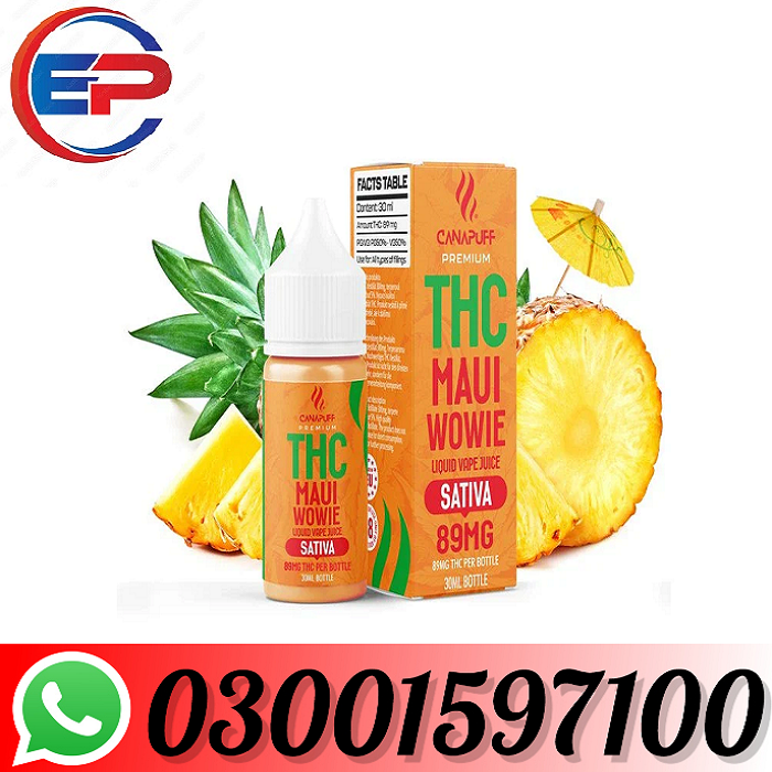 Branded THC Liquid 89mg – Maui Wowie – 30ml In Karachi=03001597100