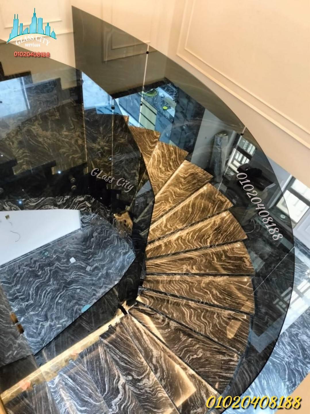 glass handrail