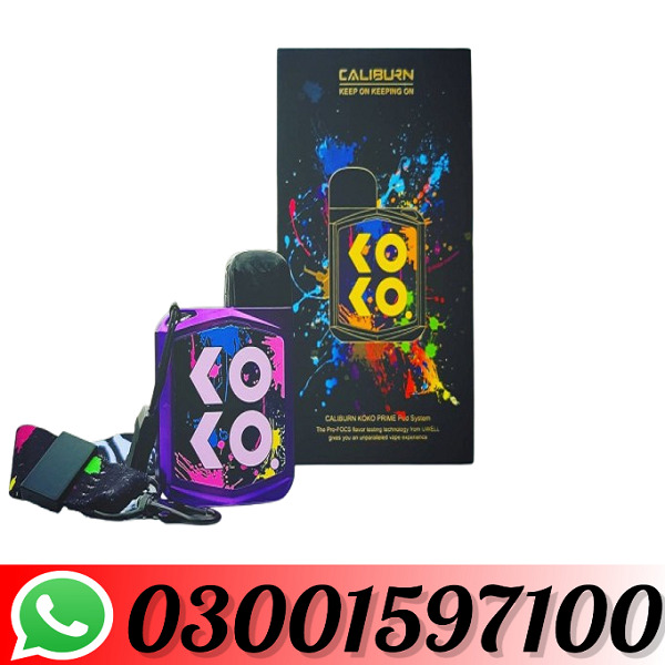 Original Uwell Caliburn KOKO Prime 15W Pod System Kit In Peshawar=03001597100