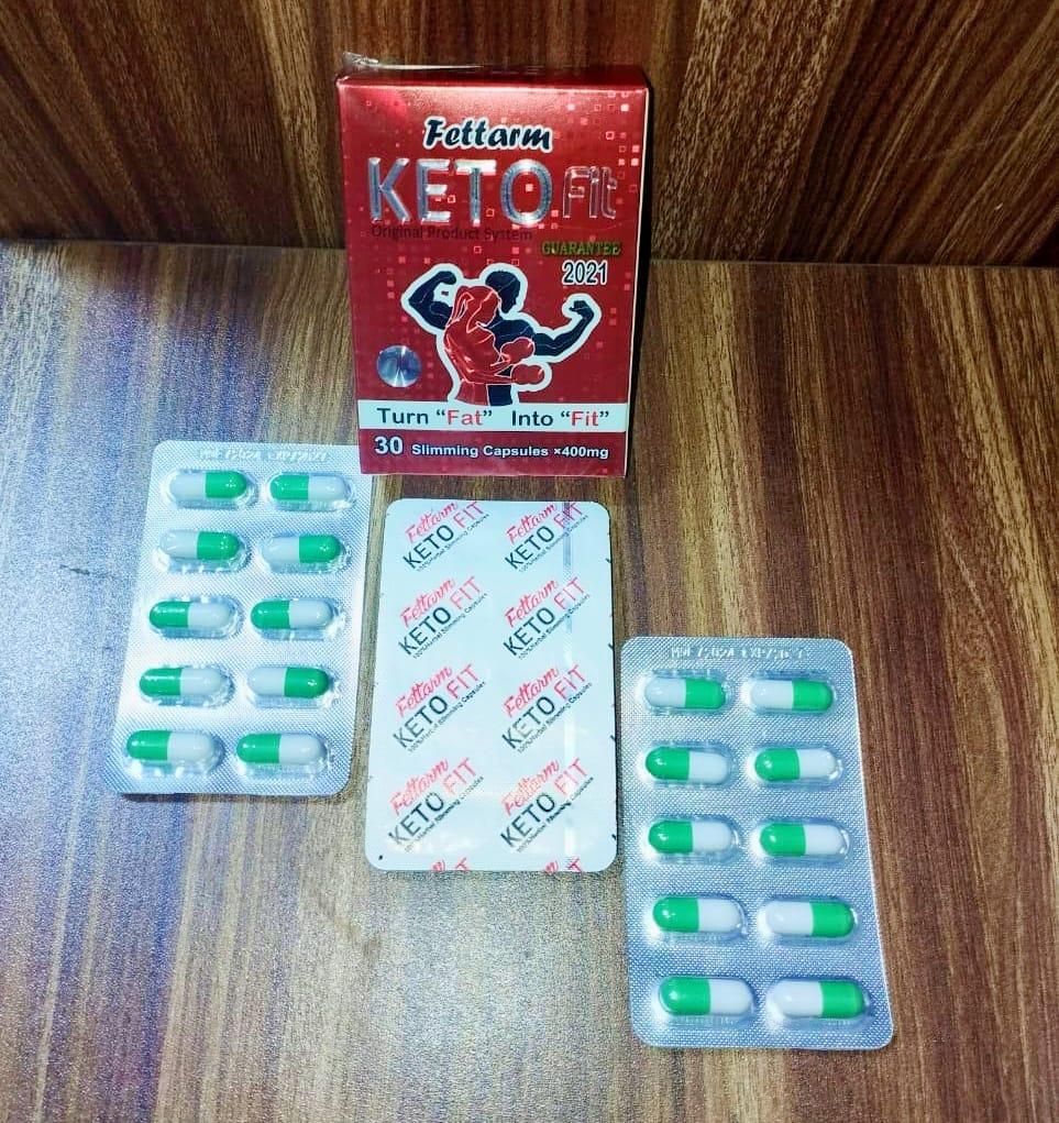 كبسولات كيتو فيت لتحسين شكل القوام