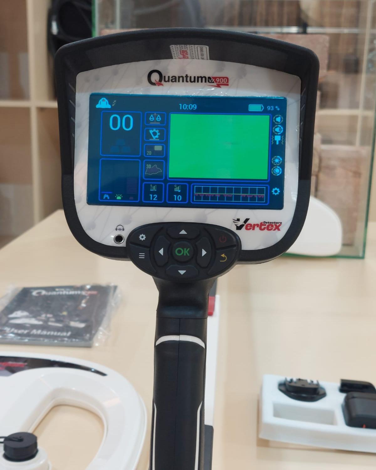 احدث جهاز الماني لكشف الذهب والكنوز والفراغات والمعادن الثمينة   Quantum vx900