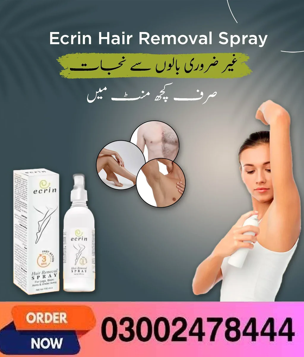 Ecrin Hair Removal Spray In Karachi- 03002478444Karachi