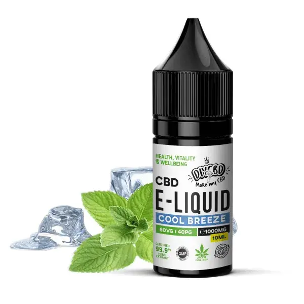 1000MG – Cool Breeze – 10ML – CBD ELIQUID & VAPE OIL In Sadiqabad=03001597100