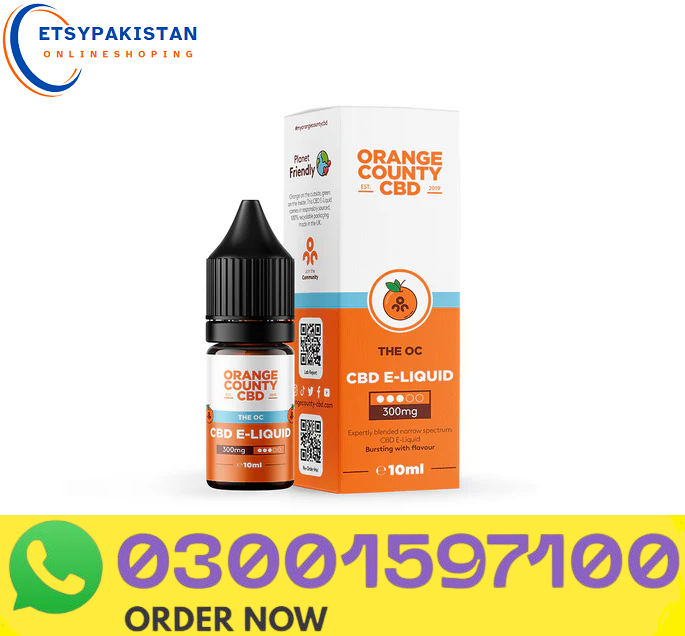 Orange County CBD 300mg 10ml Price In Sargodha=03001597100