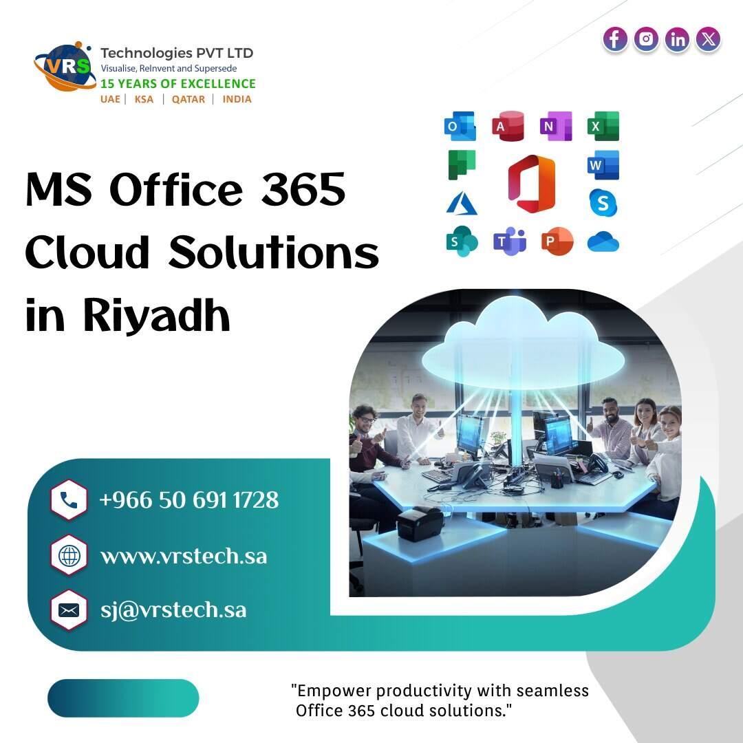 How Can MS Office 365 Services Boost Productivity in Riyadh?