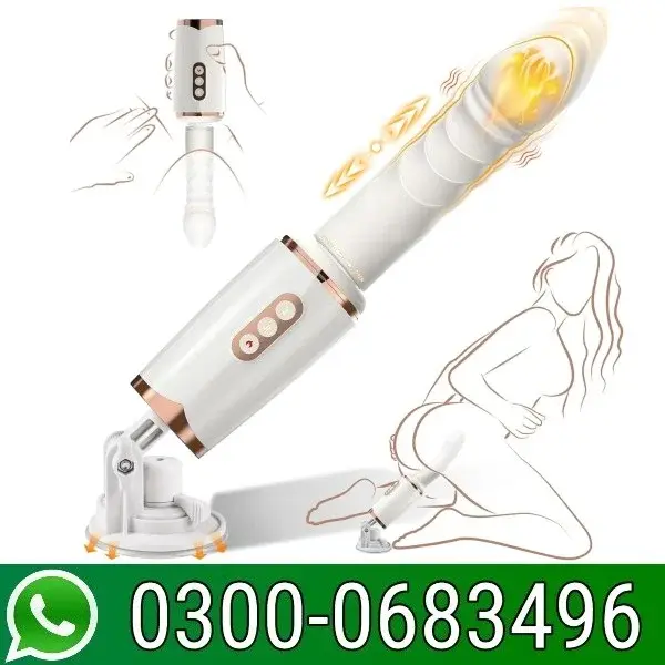 Sex Machine Thrusting Dildo Vibrator Adult Sex Toys for Women In Pakistan - 03000683496