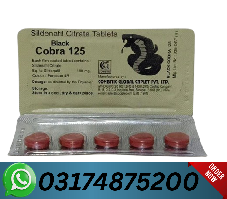 Original Black Cobra Tablets Price In Pakistan =03001597100