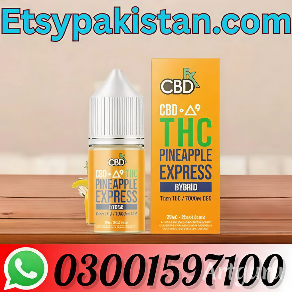 New CBD+ ∆9 THC Vape Juice: Pineapple Express – Hybrid In Pakistan | 03001597100