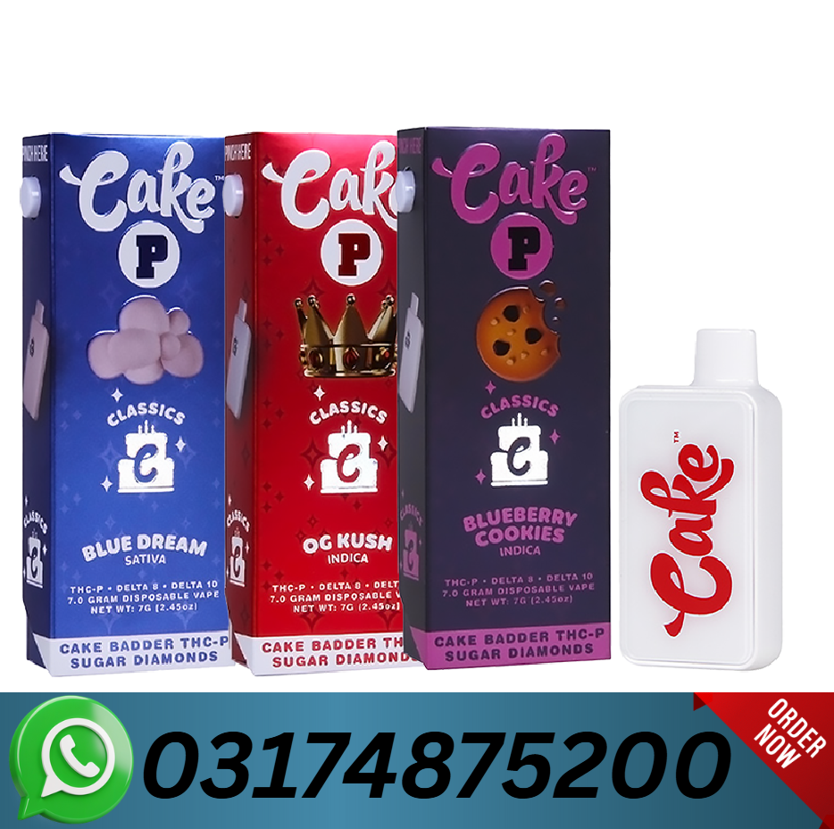Cake Classics THC-P Sugar Diamonds Disposable | 7g Price In Pakistan | 03174875200