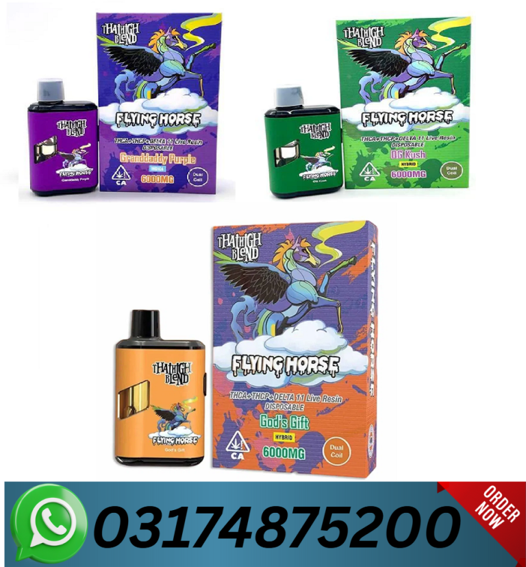 New Flying Horse Thai High Blend New Device Disposables 6g Price In Pakistan | 03174875200