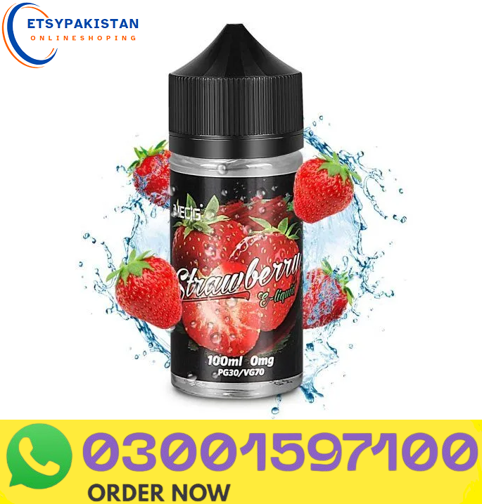 Branded Strawberry Vape Juice 100ML Price In Pakistan=03001597100