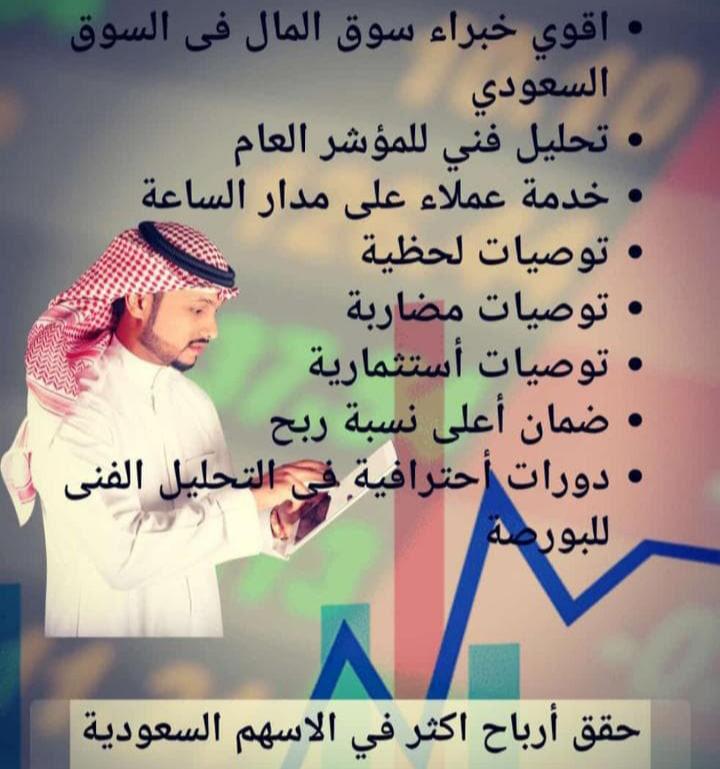 التوصيات الذهبية وإدارة محفظتك بالبورصة السعودية والأمريكية والعملات والذهب باعلي ربح يومي من مكتبنا