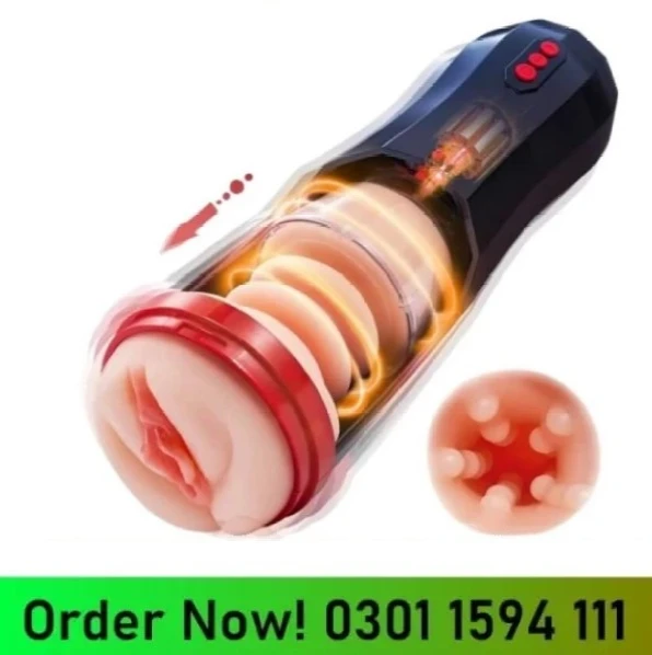3 in 1 Automatic Male Masturbator Cup & Vibrating & In Multan- 03011594111 Multan available