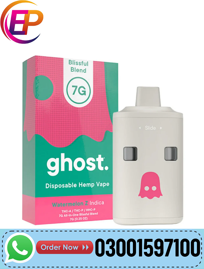 Ghost Blissful Blend Disposable 7g In Pakistan/03001597100