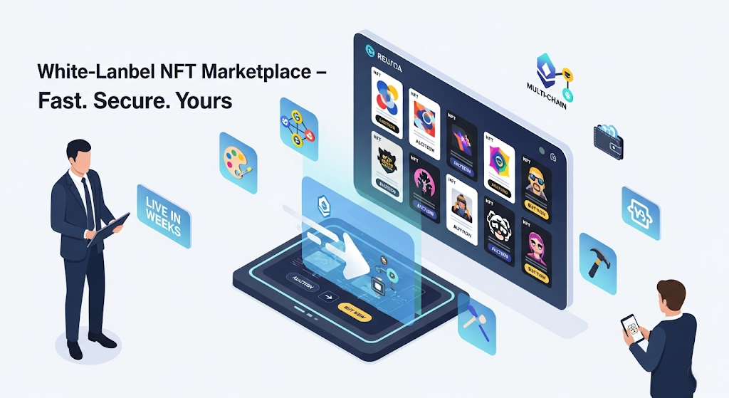 White-Label NFT Marketplace Development – Fast & Cost-Effective