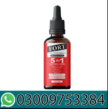FORT 5IN1 Whitening Serum In Rawalpindi 03009753384