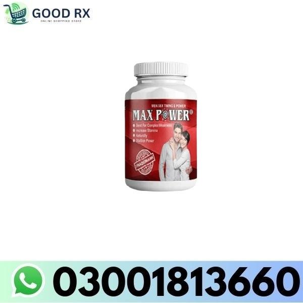 Maxpower Capsule in Pakistan- 03001813660