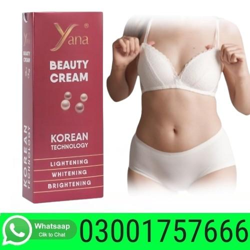 Yana Beauty Breast Lightening Cream In Pakistan - 03001757666