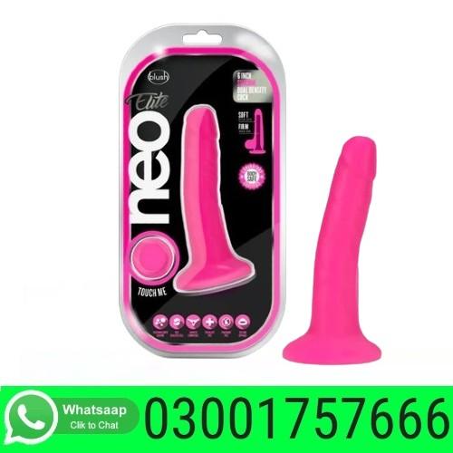 Blush Novelties Dual Density Cock 6 Inch Length Pink in Pakistan - 03001757666
