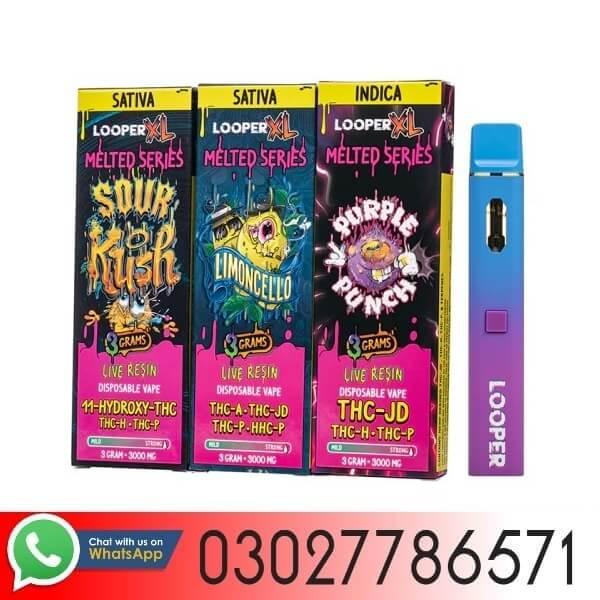Looper - XL MELTED Series Live Resin Disposable | 3G In Pakistan