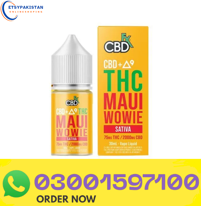 Branded CBDFX CBD + Delta-9 THC Vape Juice – Wedding Cake – Hybrid In Karachi=03001597100