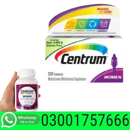 Centrum 120 Tablets for Women Price in Pakistan - 03001757666