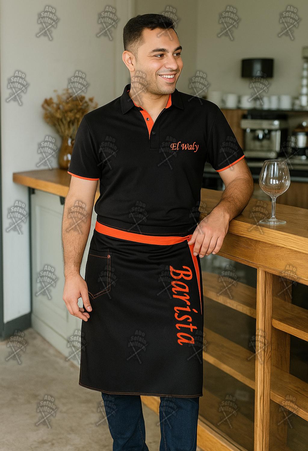 Waiter uniform-يونيفورم الضيافة بأفضل و أحدث التصميمات -يونيفورم مطاعم وكافيهات -يونيفورم فندقى