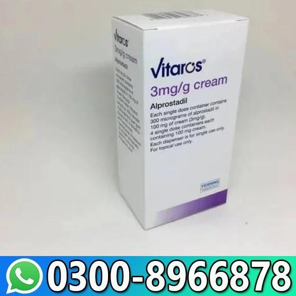 Vitaros Cream in Pakistan -( 03008966878 )