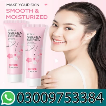 LAIKOU Japan Sakura Underarm Whitening Cream In Pakisan 03009753384