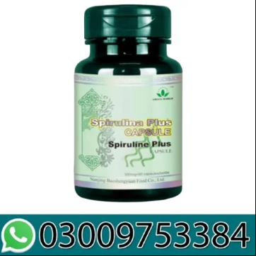 Green World Spirulina Plus Capsule in Pakistan 03009753384