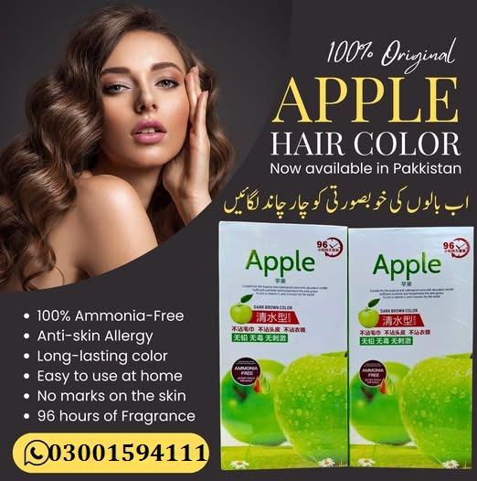 Apple Hair Color in Pakistan - 03011594111