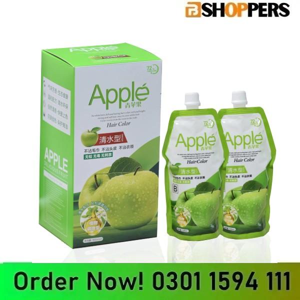 Apple Hair Color in Karachi- 03011594111Karachi