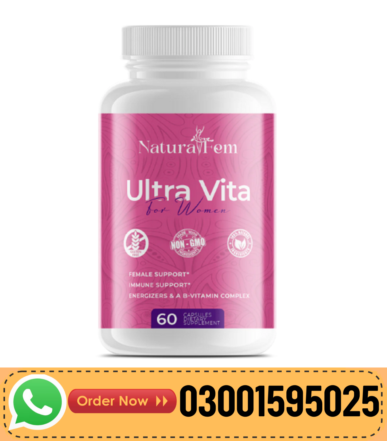 Ultra Vita For Women 60 Capsules Price In Pakistan=03001595025