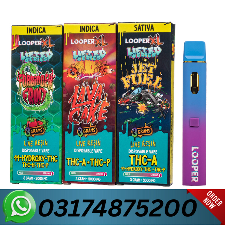 Looper XL Blended Disposable 3g Price In Pakistan