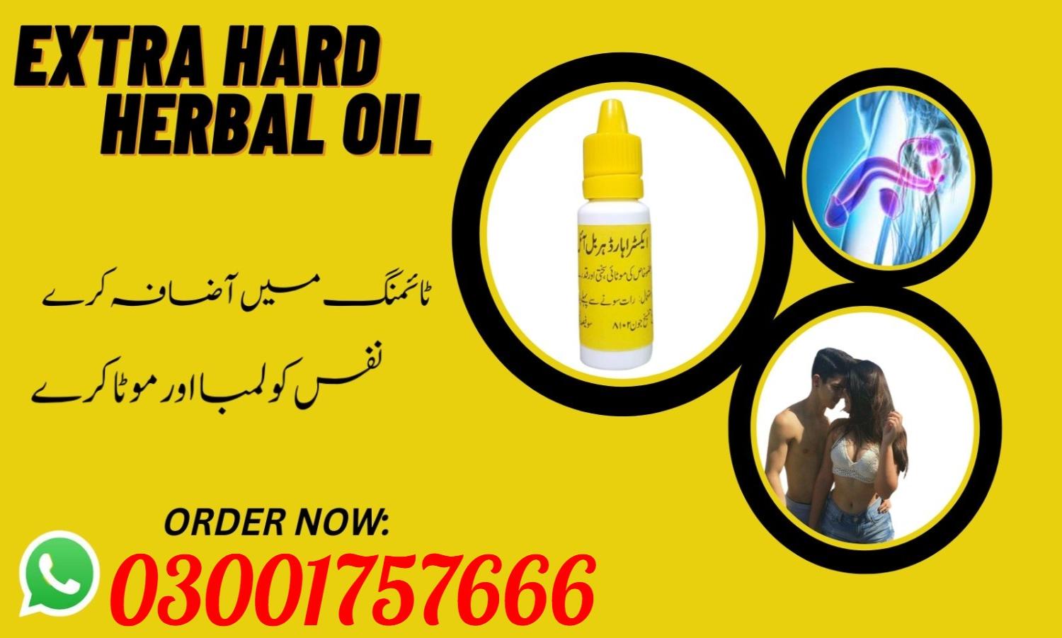 Online Buy Extra Hard Herbal Oil In Karachi - 030017576666
