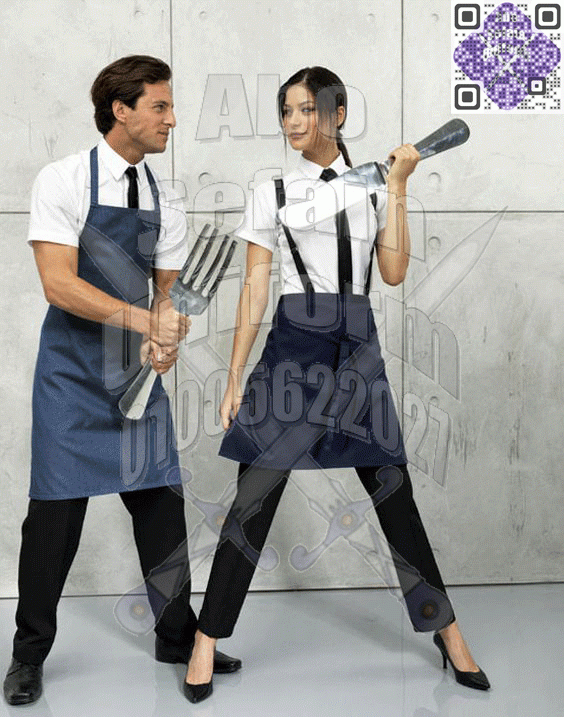 Restaurant and cafe uniforms-أفضل تصميمات الزى الموحد للمطاعم و الكافيهات -صور وموديلات زى الويتر