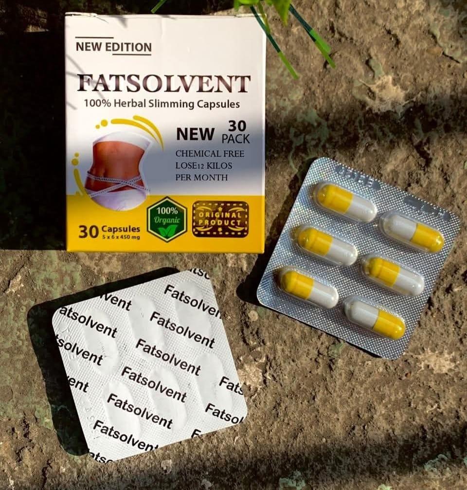 كبسولات فات سولڤنتFAT SOLVENT اقوي منتج لتحسين شيب الجسم