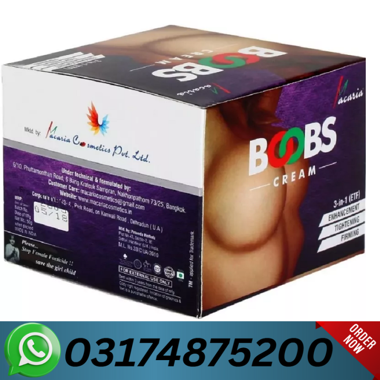 Original Macaria Boobs Cream (50g) Price In Pakistan | 03174875200