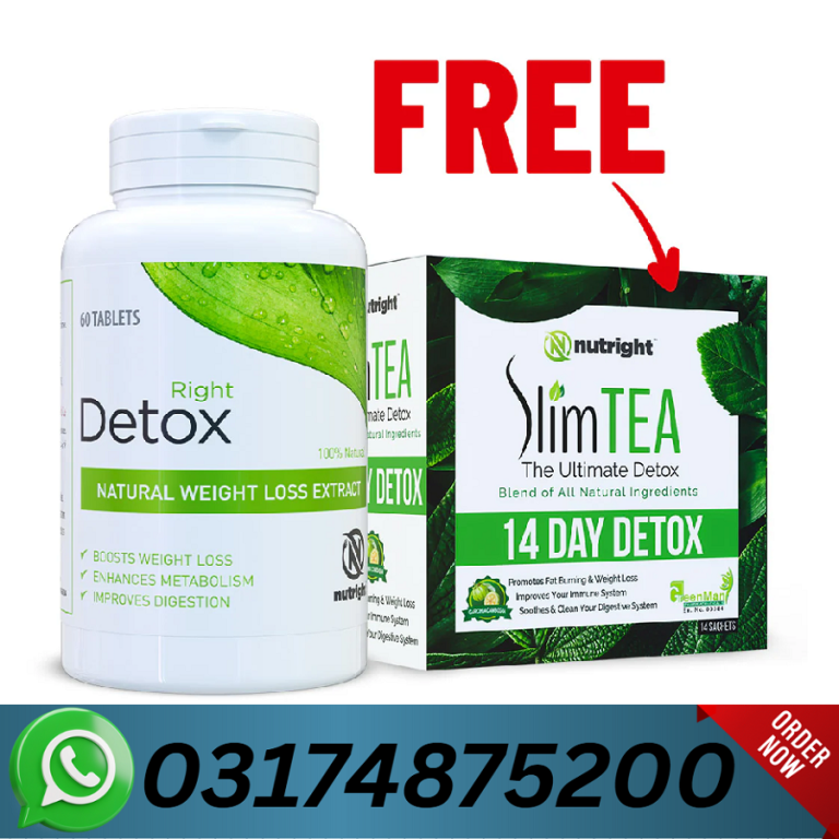 oRIGINAL Right Detox + FREE SlimTea Price In Pakistan | 03174875200