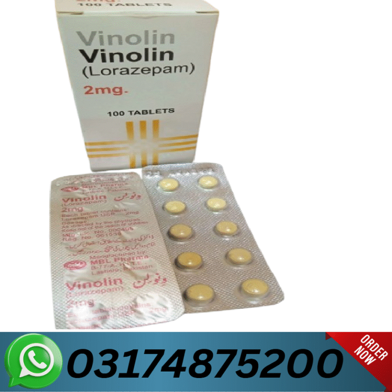 Original Vinolin Lorazepam 2mg Tablets Price In Pakistan | 03174875200