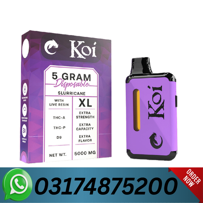 Original Koi THCA + THCP + D9 Disposable 5G Price In Pakistan | 03174875200