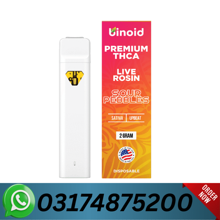 Original Binoid Premium Live Rosin THCa Disposable 2g In Pakistan | 03174875200